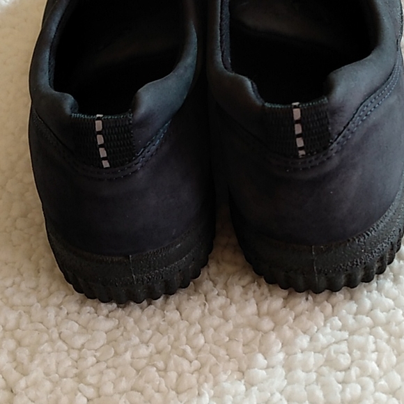 π ECCO Soft Lace-Up Sneakers β Navy β Women 7.5 - Picture 3 of 8